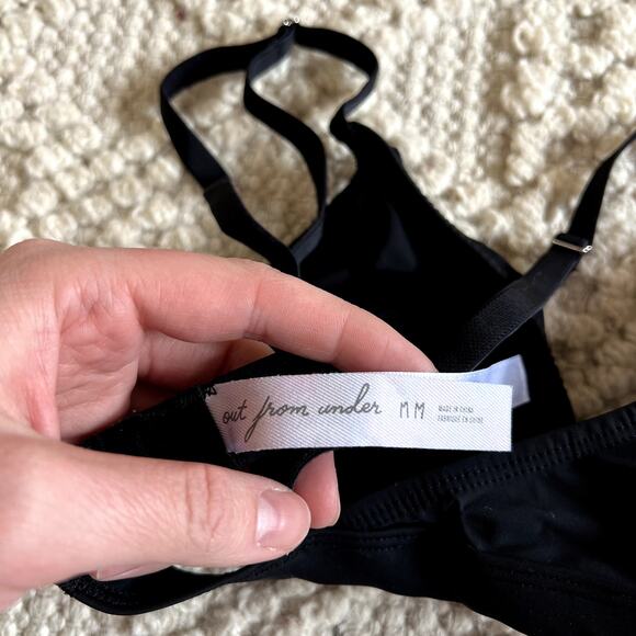 Urban Outfitters Black Triangle Bralette - Picture 3 of 4